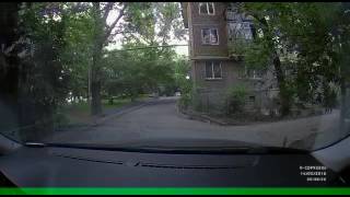 Кража видеорегистратора в Алматы. Май 2016
