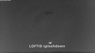 LOFTID splashdown
