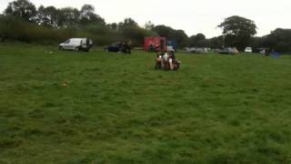 C90 Sidecar riding with no hands or feet