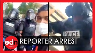 Journalist Arrested After Clashes Break Out at Far-Right ‘Proud Boys’ Rally