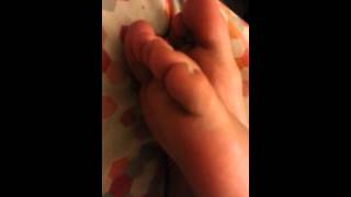 Girlfriend's sleeping feet