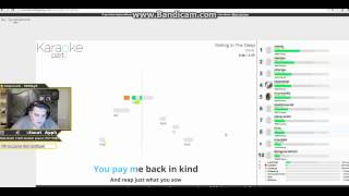 Виктор Агарок (Cheatbanned)поет в караоке