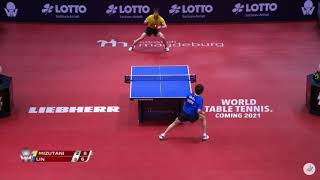 НЕРЕАЛЬНЫЙ МЯЧ в настольном теннисе . MIZUTANI crazy table tennis