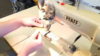 Pfaff 335 H3 BLN Nähmaschine Industrienähmaschine Freiarm Arm Dreifachtransport NR 745151 01