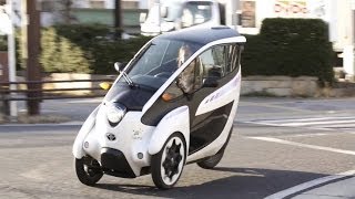 ► 2015 Toyota i-Road driving demo