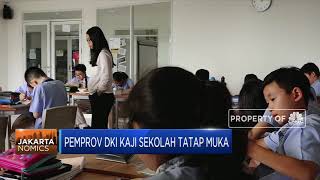 Pemprov DKI Kaji Sekolah Tatap Muka