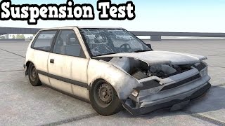 BeamNG Drive Update 0.4.3.2 - New Covet Beater Suspension Test + Crash