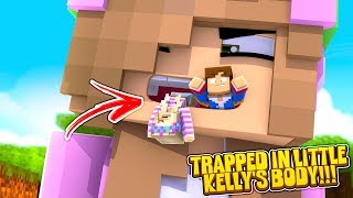 Minecraft EATEN ALIVE BY GIANT LITTLE KELLY -THE WORLDS HARDEST ESCAPE!!!