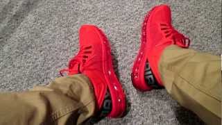 Nike Air Max 2013 "PIMENTO" ON FEET Review NEW PICKUP reflective airmax + 90 95 1