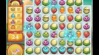 Farm Heroes Saga Level 115 1 Star WITH 2 SHOVEL BOOSTERS!