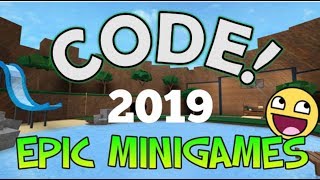 ALL EPIC MINIGAMES CODES!| Roblox Epic Minigames