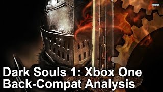 Dark Souls 1 Xbox One vs Xbox 360 Gameplay Frame-Rate Test
