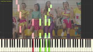 Круче всех - Open Kids ft. Quest Pistols Show(Пример игры на пианино) (piano cover)