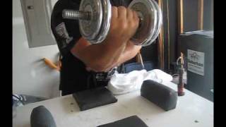 [팔씨름] 폴 워써의 팔씨름 운동 ┃ [Armwrestling] Paul Walther's Armwrestling Wortout part 2/2