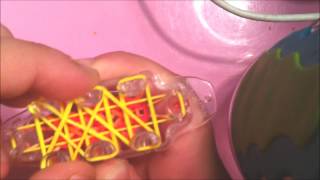 Monster Tail-Triple Chevron Fishtail Rainbow Loom Bracelet - Original Designs