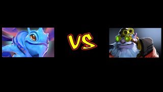 Школьник учит играть на Снайпере в режиме mid only (Dota 2 sexy)