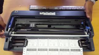 Epson LX 1350 Unboxing and Setup