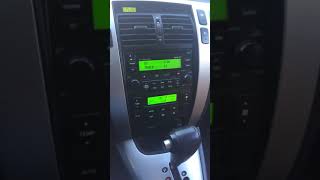 Шум при запуске штатной магнитолы Huyndai Tucson 2006 2.0 crdi