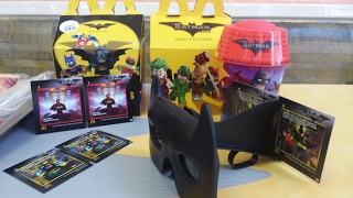 Cajita Feliz McDonald's Lego Batman La Pelicula (Febrero/Marzo 2017)