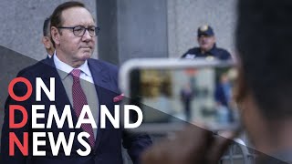 Hollywood Actor Kevin Spacey Arrives In London Court for Sex Offences Trial