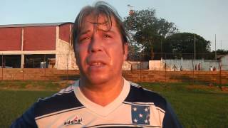 Ismael Ledesma - Entrevista tras el partido amistoso de futbol