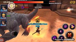 marvel future fight - Blast alliance Battle Clear (Sister Grim, Starlord, Daisy)