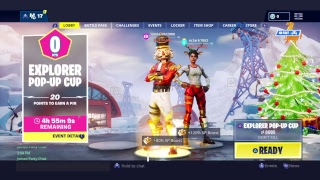 Fortnite merry christmas! And duo tournament