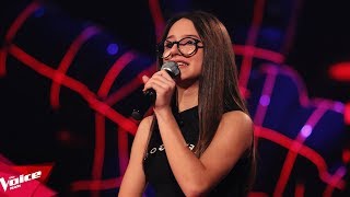 Zhaklina - Runnin' | Audicionet e Fshehura | The Voice Kids Albania 2018