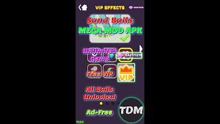 Sand Balls V1.4.1 MEGA MOD APK | Unlimited Gems, All Balls Unlocked, Ad-Free, VIP |