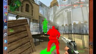 Обзор на чит Wallhack для UCP 8.1 для CSS V34