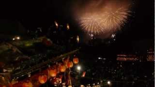 2012 秩父夜祭（団子坂脇Ｋ様宅より撮影）