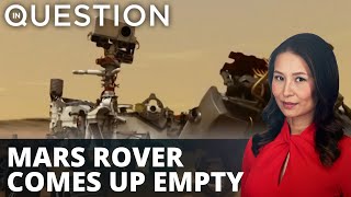 Mars rover comes up empty as helicopter sends stunning pictures