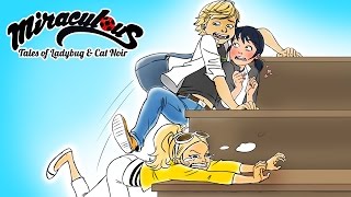 "DESK BUDDIES" Miraculous Ladybug Comic Dub | Valory Pierce