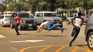 Dashcam Shows Police Chase Of Home Depot Theft Suspects