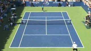 Fernando González vs Tomas Berdych US Open 2009 Highlights (1/2)