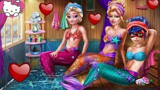 Mermaids Sauna Real Life | Fun Learning Game for Children | Colorful Kids Play Time