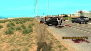 Выстрел в голову для GTA San Andreas (Sasa)