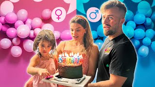 დიდი სიურპრიზები ოჯახში Birthday VS Big Reveal?
