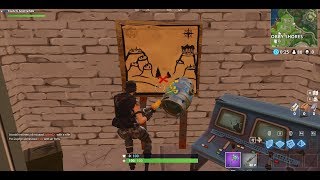 Follow the Treasure Map in Snobby Shores | Fortnite Battle Royale
