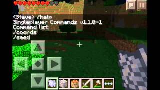 Mods En El Menú / Comandos para Minecraft PE 0.7.2 En Español