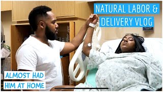 NATURAL LABOR AND DELIVERY VLOG | RALEIGH & ANGIE