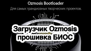 Загрузчик Ozmosis - прошивка БИОС Hackintosh