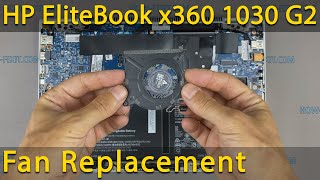 HP EliteBook x360 1030 G2 Fan Replacement