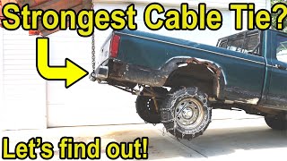 Best Cable Tie Brand? One Year of UV Exposure! Let's find out!