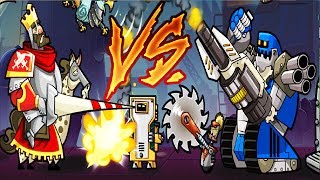 ПОКОРЕНИЕ БАШЕН #2 БИТВА С РОБОТАМИ НА АРЕНЕ (мобильная игра ) для детей Tower Conquest
