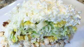 САЛАТ НЕВЕСТА. Освежающий, Очень Нежный, Bride Salad