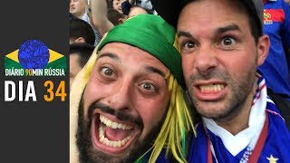 Diário 90min #34 - Direto da Final, nosso Capitão Tomer mostra toda emoção dos Croatas e Franceses!