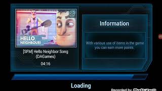 Piano Craft #10 : [SFM] Hello neighbor song ( DAGames )