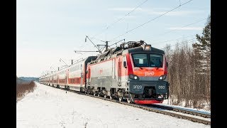 Железнодорожная зима 2018