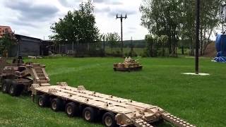 Мегамашины - Самый крупный в мире танковый тягач Oshkosh M1070
